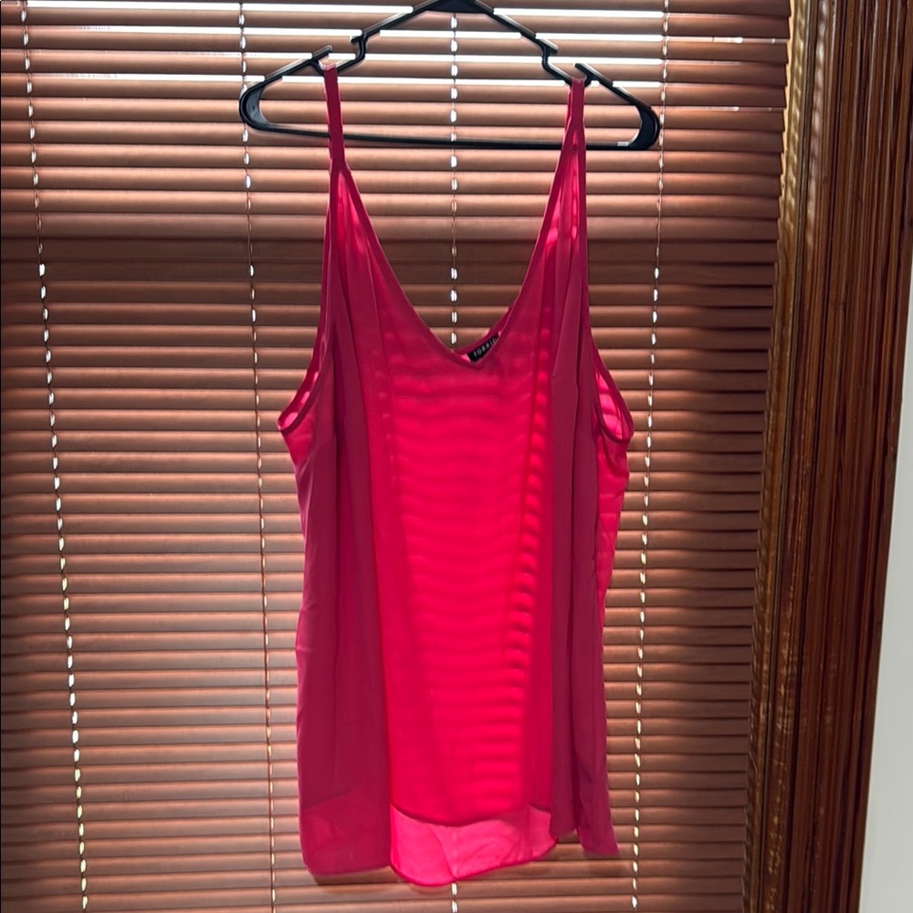 Torrid Vibrant Pink Camisole Top